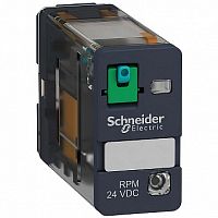 Реле 1CO светодиод 12В постоянного тока | код. RPM12JD | Schneider Electric